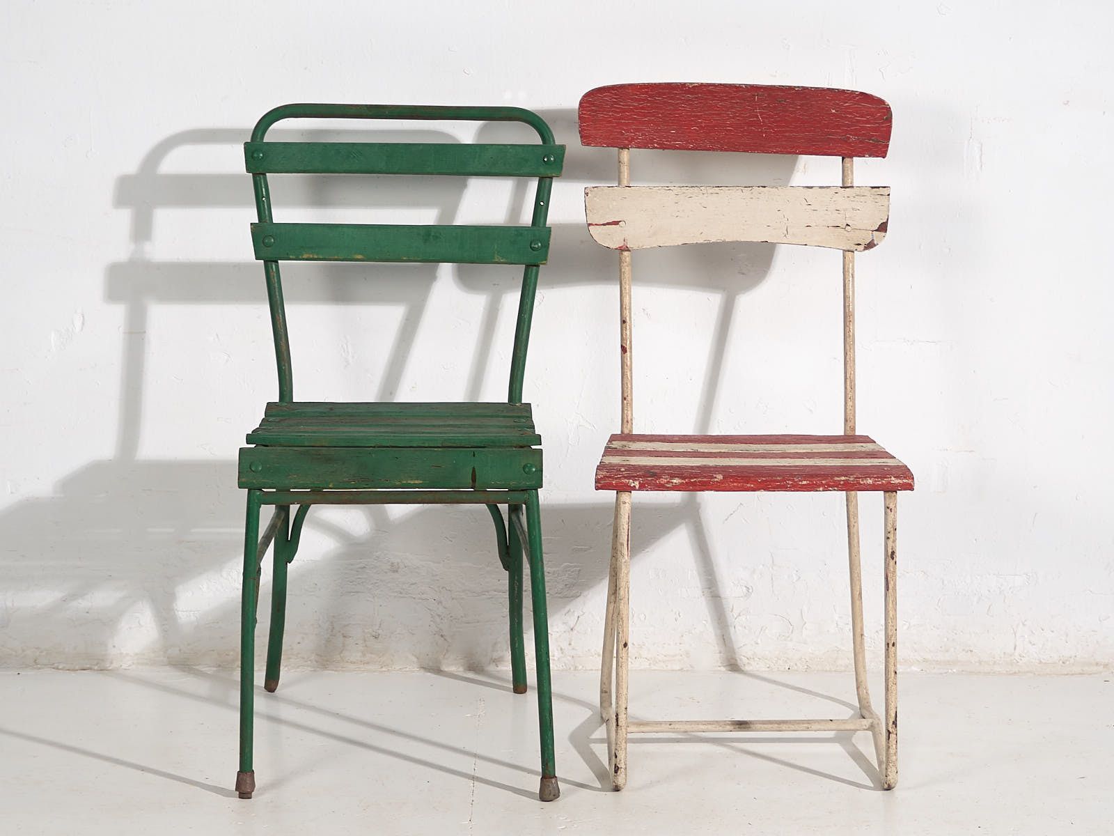 Antique Outdoor Chairs (C.1920). Set Of 4 Pieces #16 photo for sale