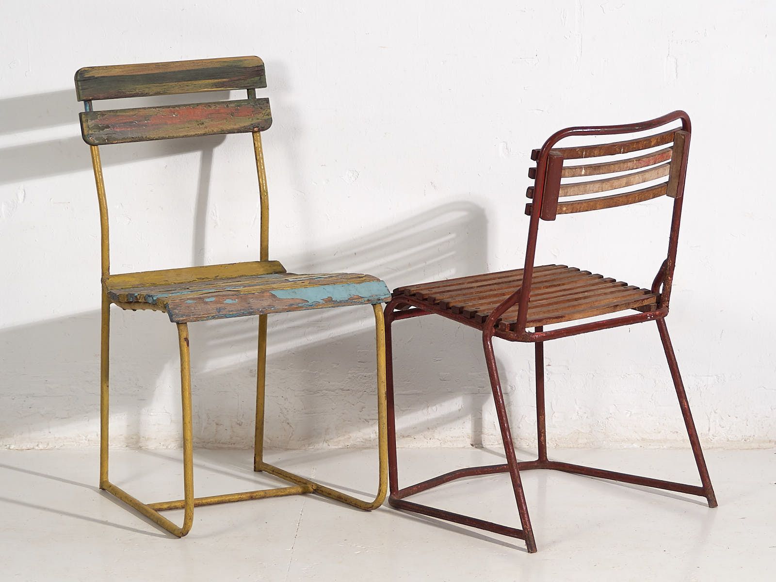 Antique Outdoor Chairs (C.1920). Set Of 4 Pieces #16 photo buy