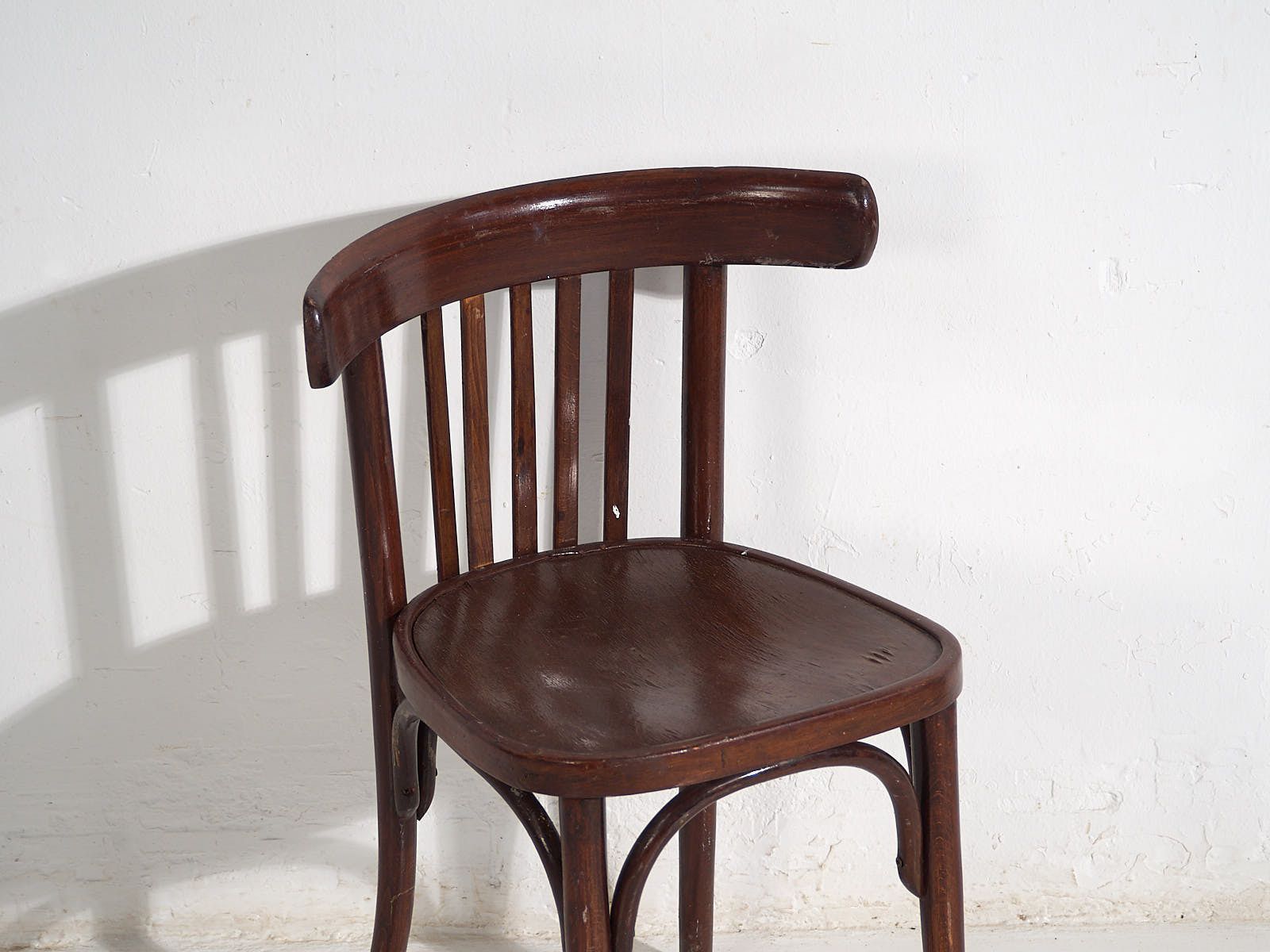 Furniture Antique Bistro Chairs (C.1920). Set Of 6 Pieces #1 photo