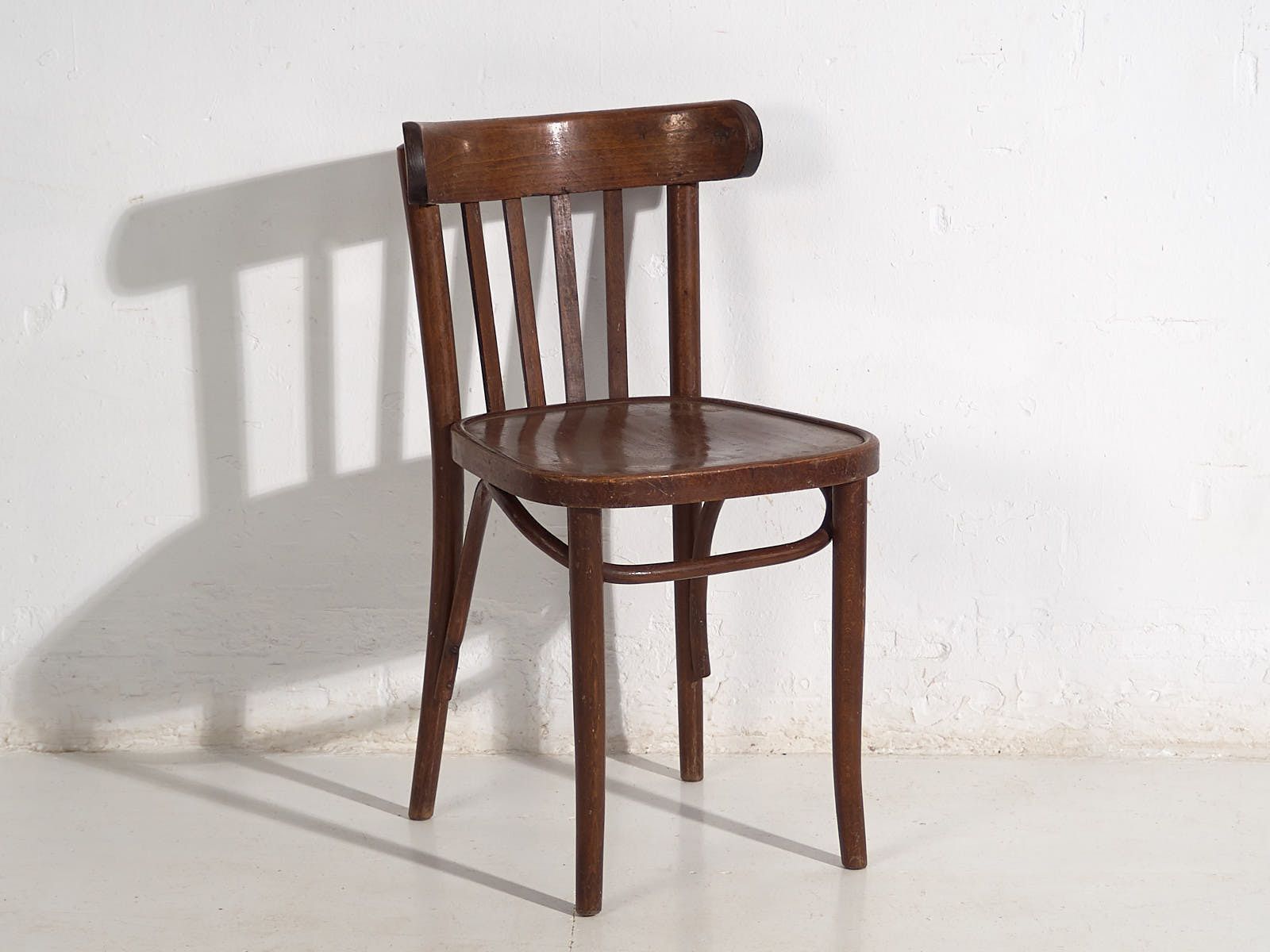 1255.0 Antique Bistro Chairs (C.1920). Set Of 6 Pieces #1 photo