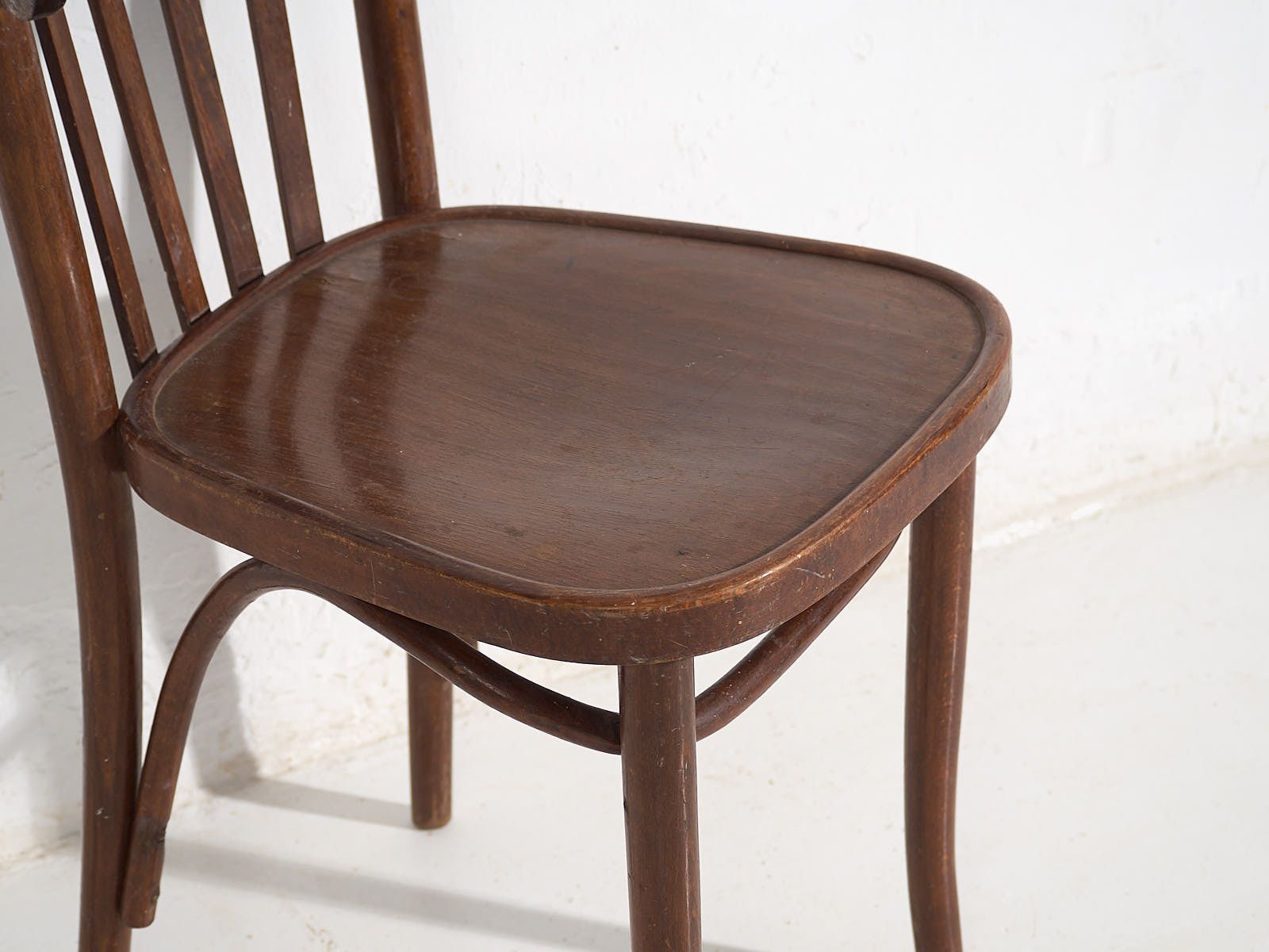 photo vinterior Antique Bistro Chairs (C.1920). Set Of 6 Pieces #1