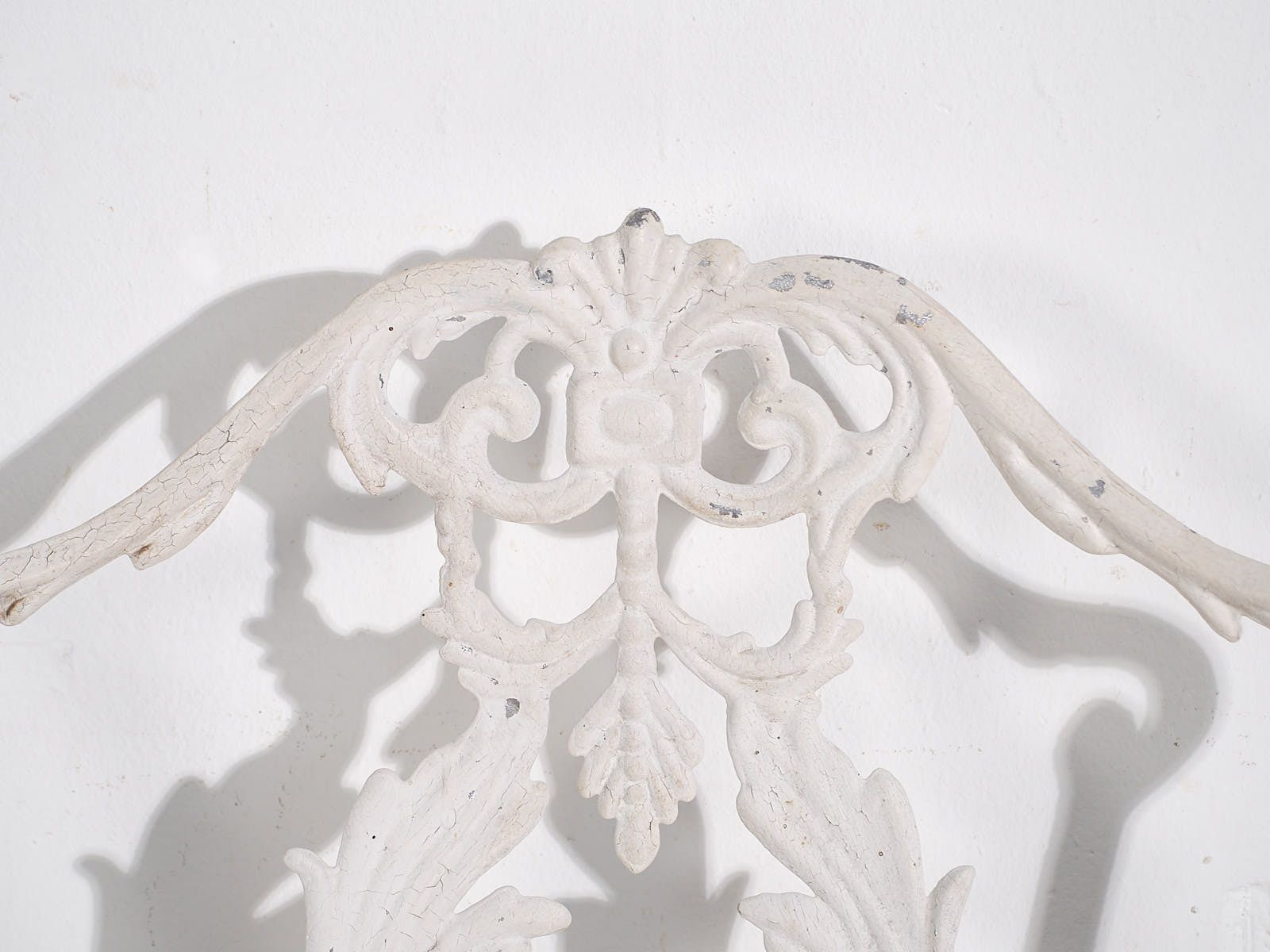 Vintage White Garden Table And Chairs (C.1950). Set Of 5 Pieces photo buy