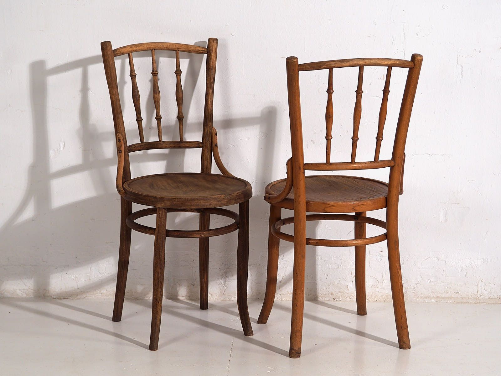 Antique Bentwood Dining Chairs (C.1920). Set Of 6 Pieces #2 photo vinterior