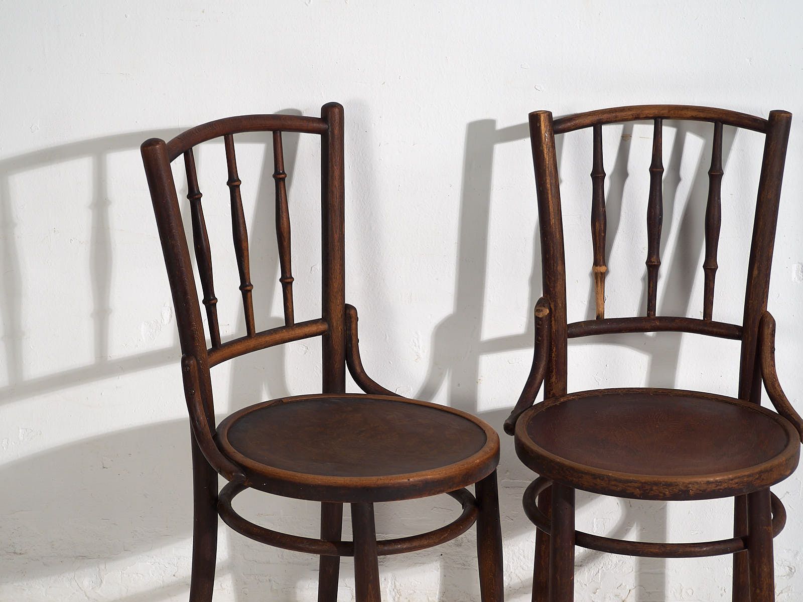 Antique Viennese Style Chairs (C.1920). Set Of 4 Pieces #4 photo 831.0