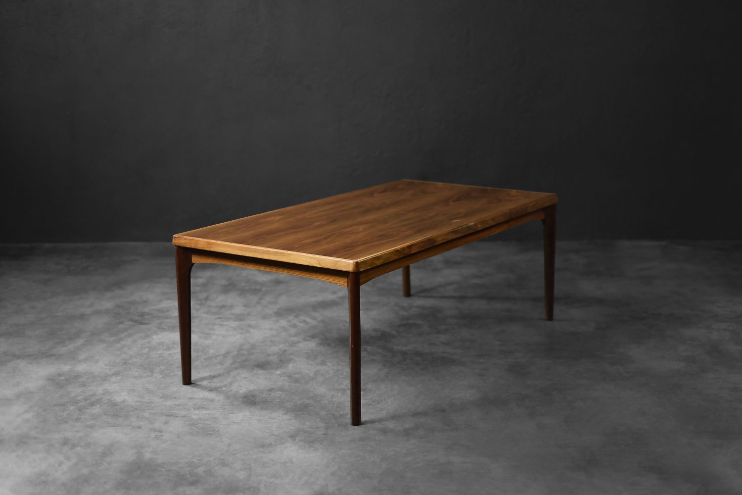 photo for sale Mid Century Modern Danish Teak Coffee Table By Henning Kjærnulf For Vejle Møbelfabrik, 1960s