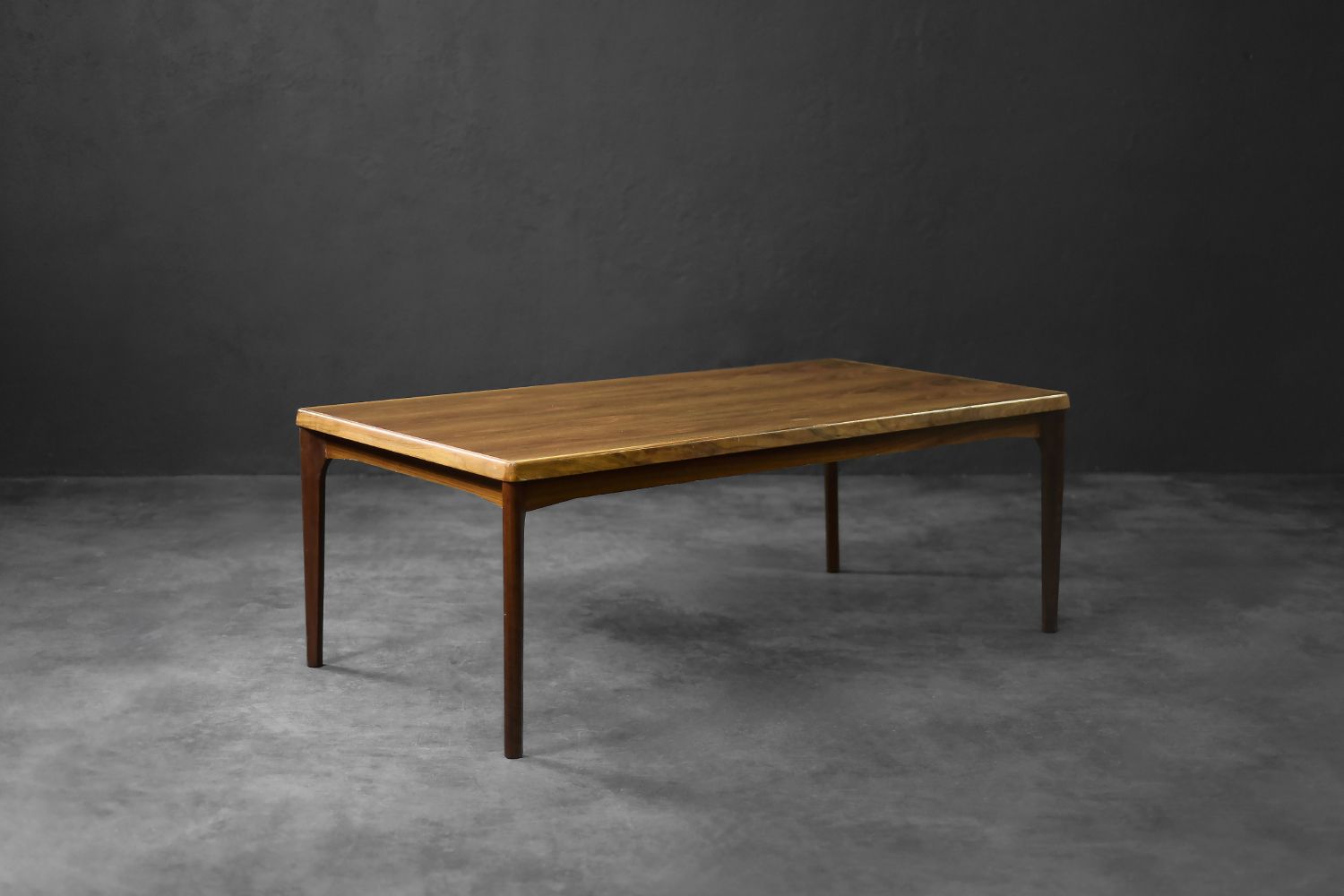 1459.0 Mid Century Modern Danish Teak Coffee Table By Henning Kjærnulf For Vejle Møbelfabrik, 1960s photo