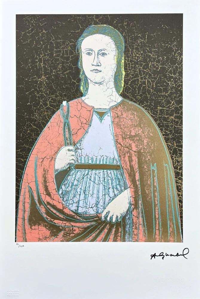 Andy Warhol, Saint Apollonia Black, 1980s, Lithograph