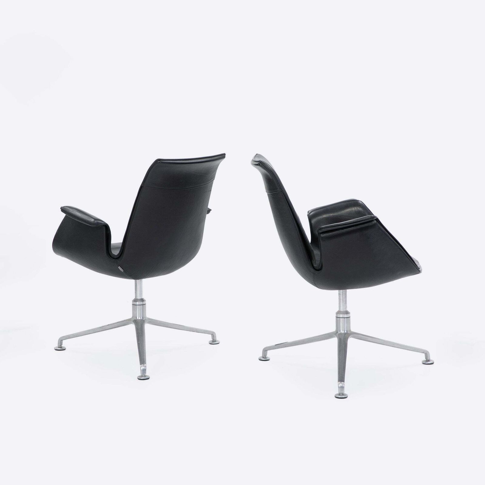 Pair Of Armchairs Designed By Preben Fabricius And Jørgen Kastholm photo furniture