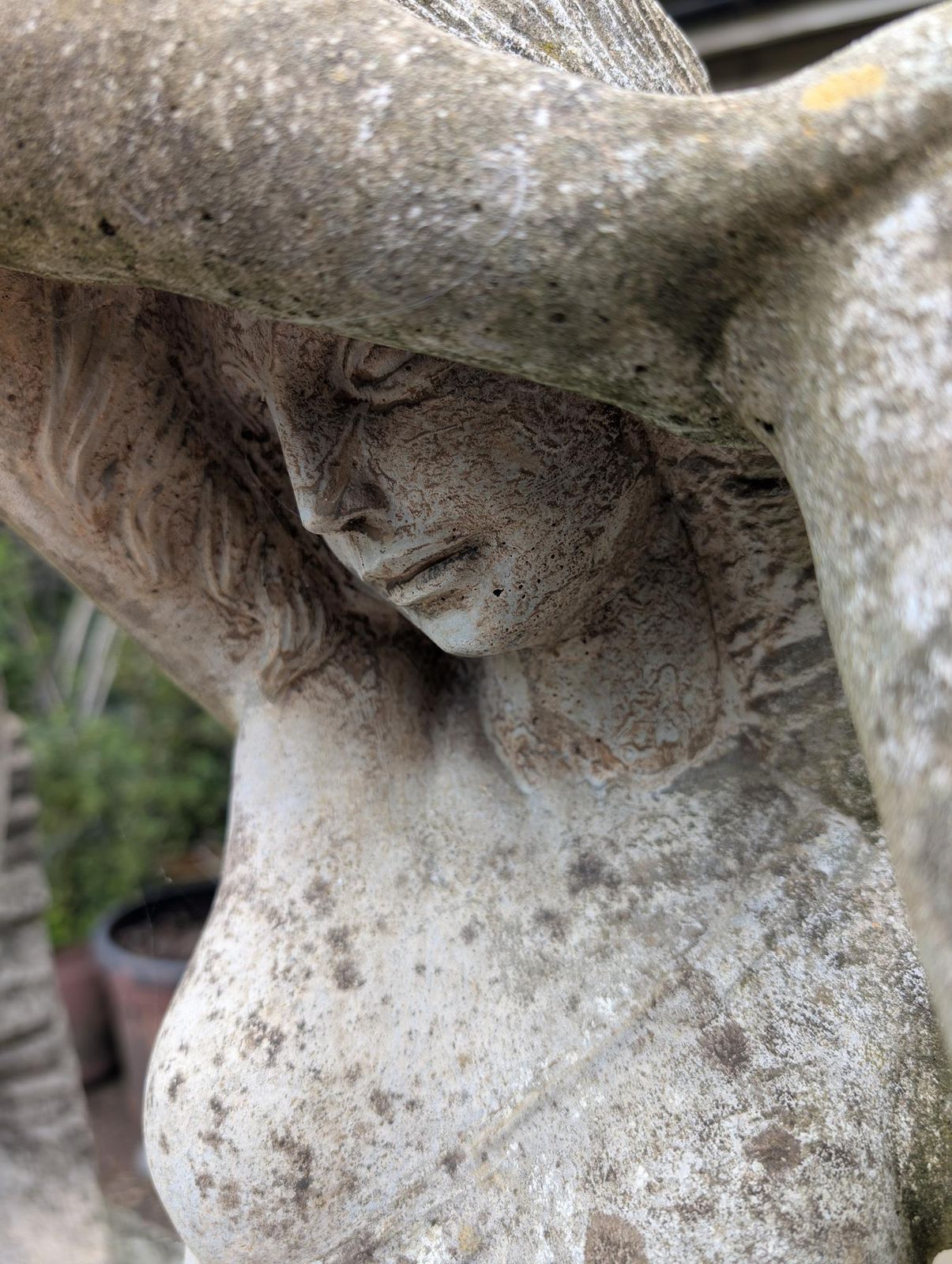 20th Century Statue Of Lady, 1960s photo for sale