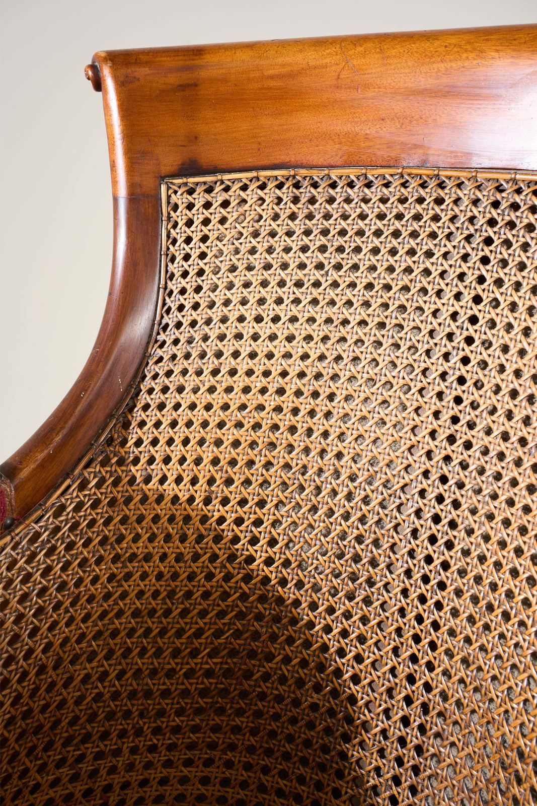 Victorian Cane Seated Country House Library Chair photo buy