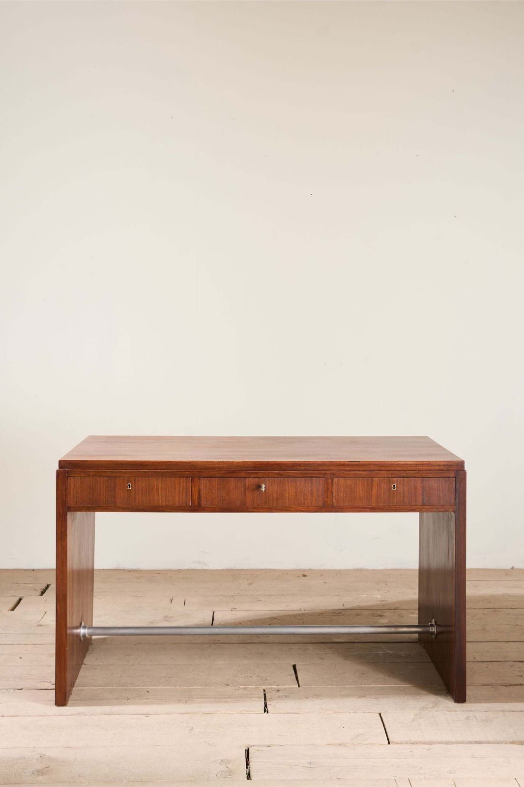 photo furniture Mid Century Teak Desk, Mid 20th Century