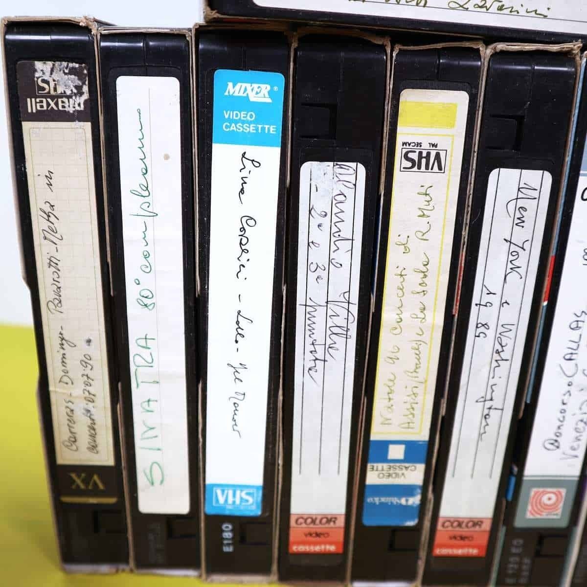 Lot Van 54 Bespeelde Vhs Banden Met Opera  En Concertmuziek photo vinterior