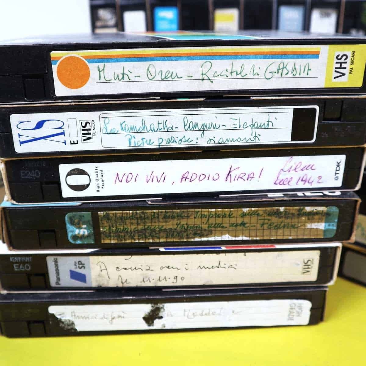 photo furniture Lot Of 54 Recorded Vhs Tapes Of Opera And Concert Music