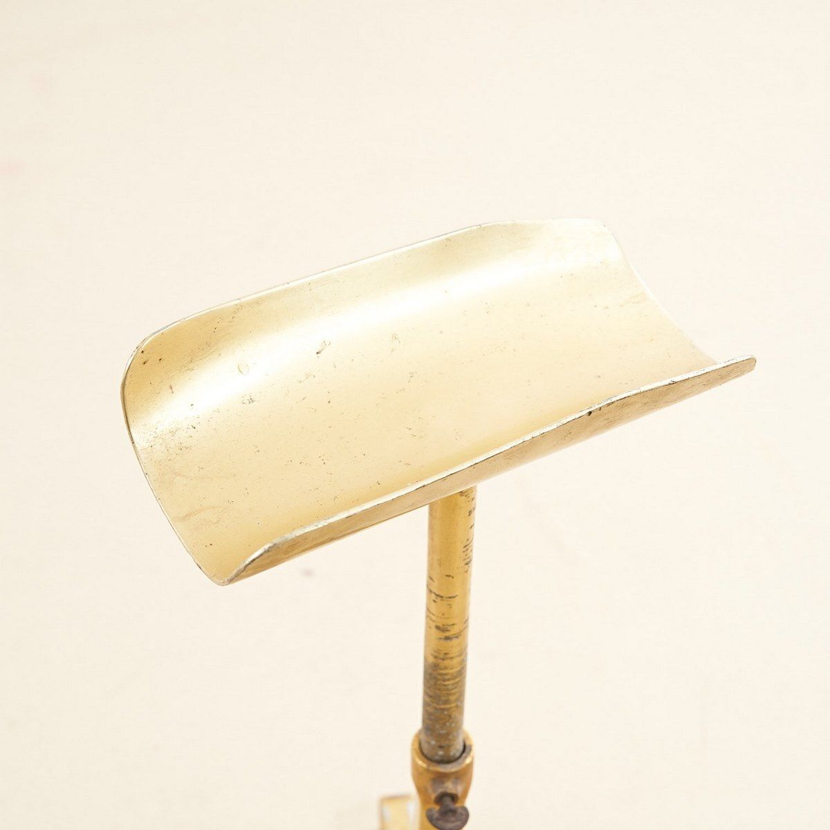 Metal Leg Rest Stool, 1950s, Vintage photo for sale