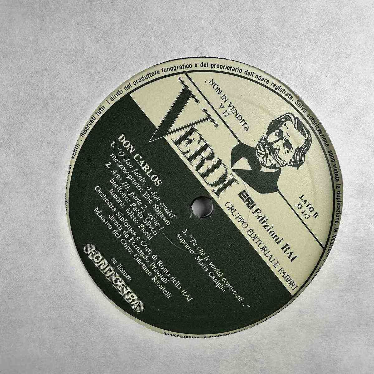 Giuseppe Verdi Vinyl Collection, Fabbri Group, Rai Editions, 28 Pieces photo for sale