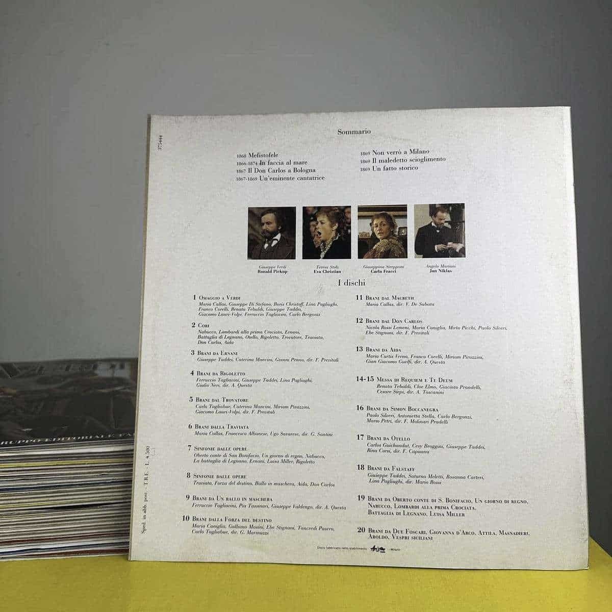 Giuseppe Verdi Vinyl Collection, Fabbri Group, Rai Editions, 28 Pieces photo Home Decor