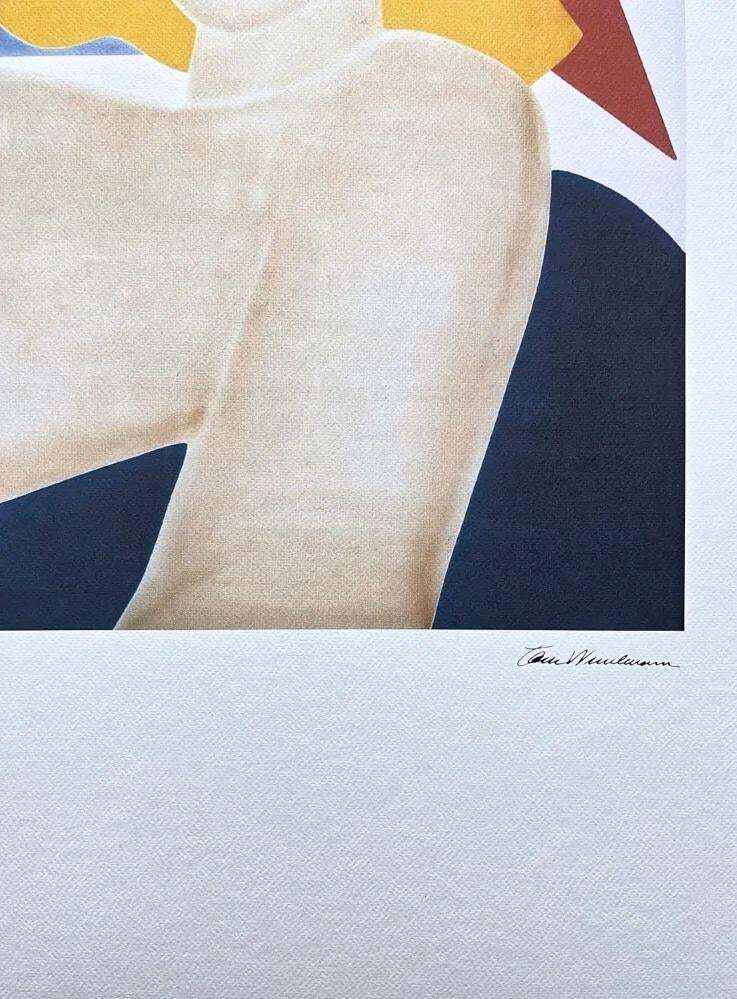 1990s After Tom Wesselmann " American Nudes" Pop Art Serigraph photo furniture