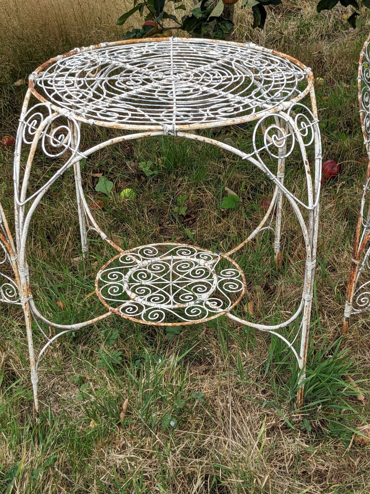 Wirework Garden Table & Chairs photo for sale