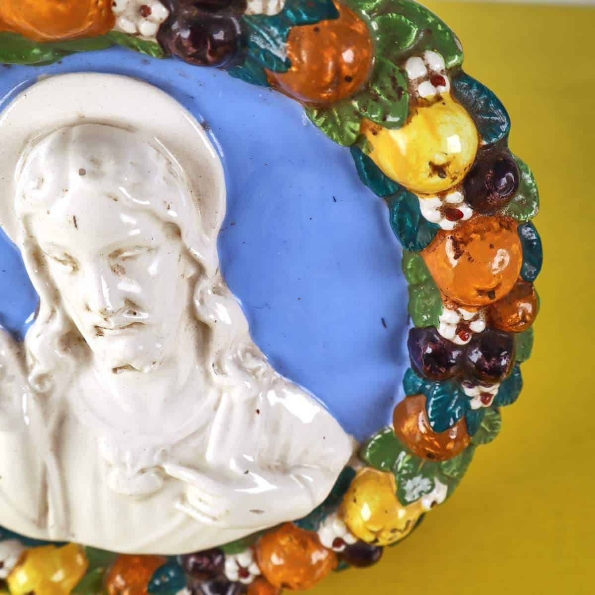 Sacred Heart Of Jesus Ceramic Wall Decoration photo 194.0