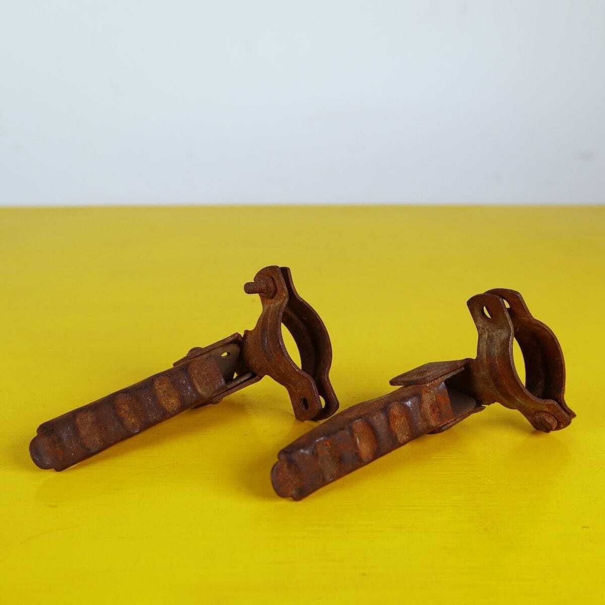 Footrest Pedals For Children's Bicycles From The Early 1900s