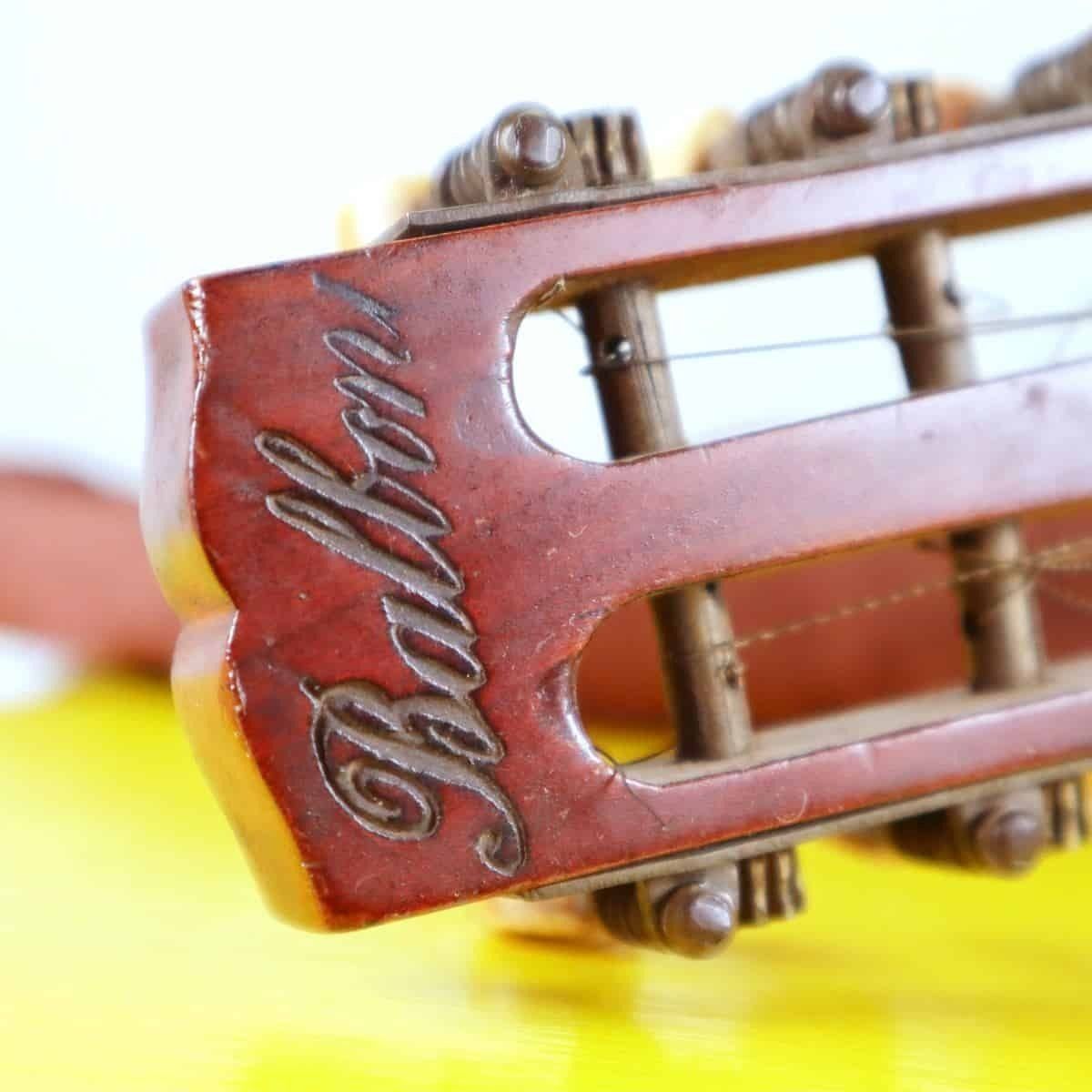 Vintage Balboni Mandolin, Ferrara Based Luthier photo vinterior