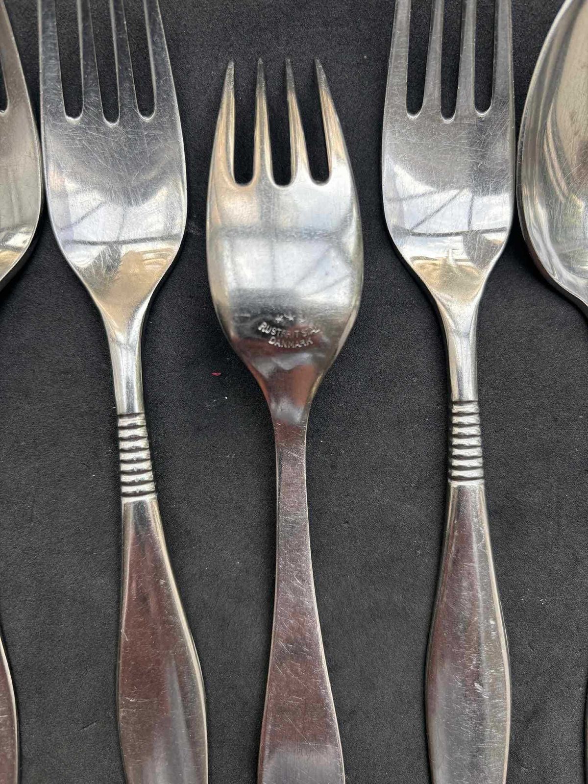 Cohr Flatware Tafelset X 4 Dinervorken Soeplepels Roestvrij Staal Bestek Deens Bestek Huwelijkscadeau Scandinavisch Design photo buy