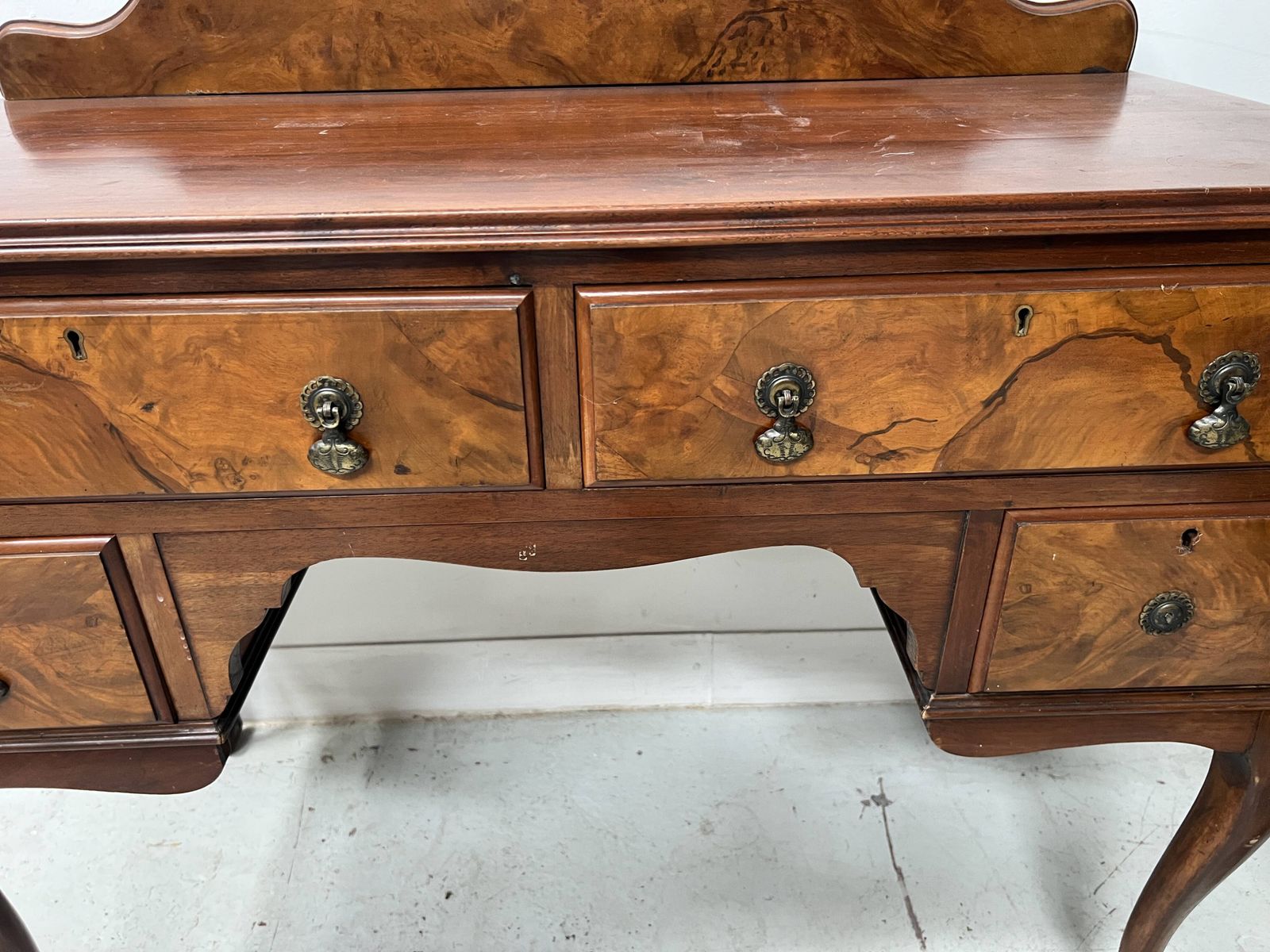 19th Century Regency Mahogany And Veneer Bureau Plat photo vinterior
