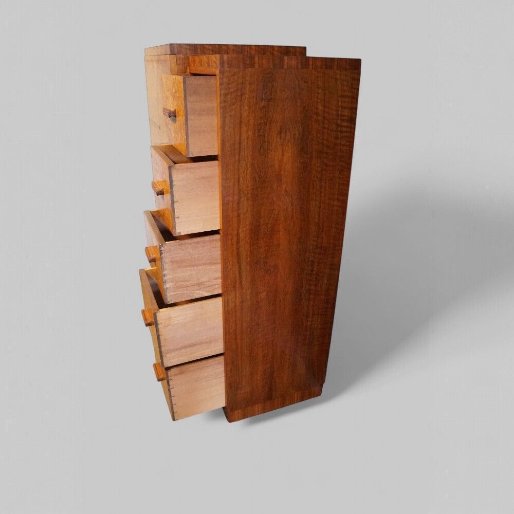 Art Deco Walnut Gentleman’s Wardrobe photo furniture