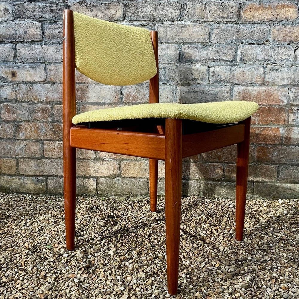 Set Of 4 Finn Juhl Model 197 Dining Chairs For France & Son, Denmark, C.1960s photo Furniture