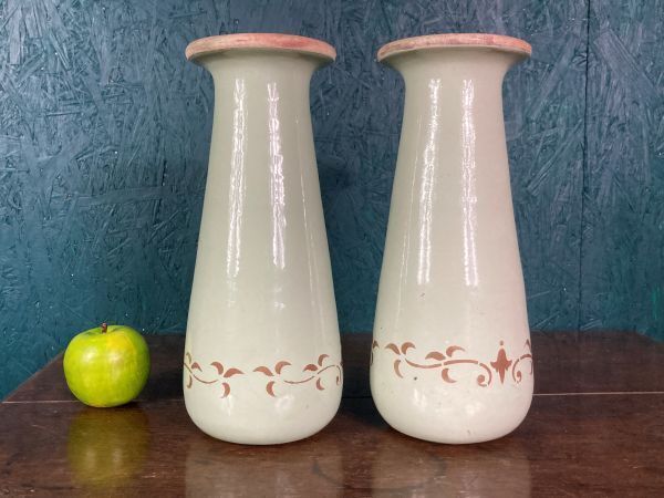 A Fine Pair Of Large Art Nouveau Studio Pottery Vases photo furniture