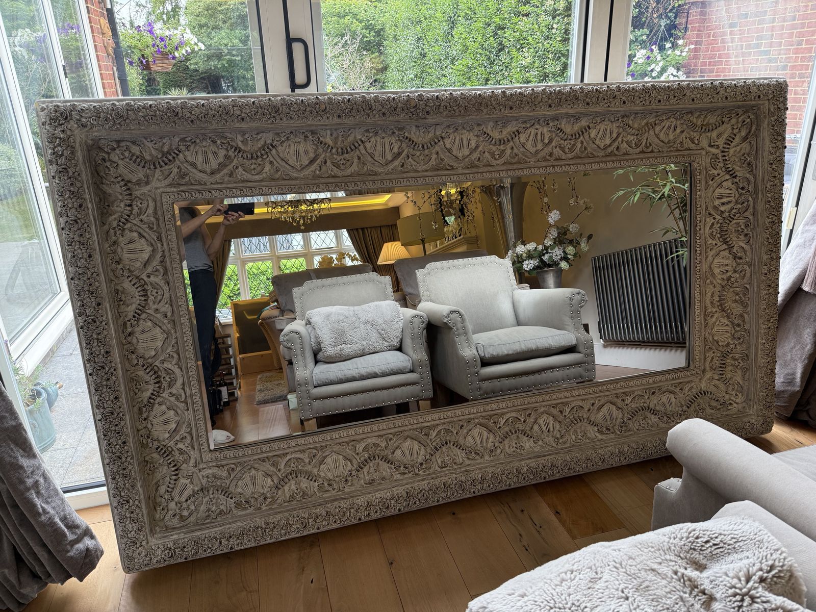 Large Mirror, 21st Century, Contemporary photo furniture
