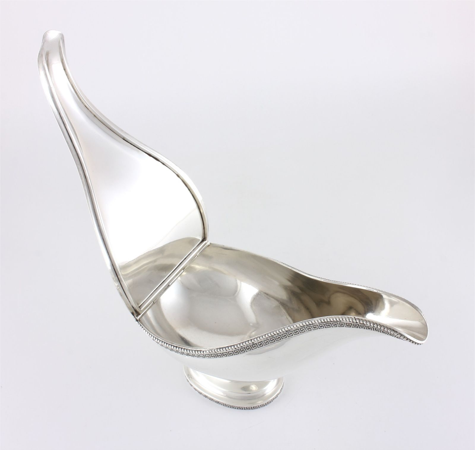 Sterling Silver Tiffany & Co Lidded Gravy Sauce Boat. Jc Moore. C1858. photo buy