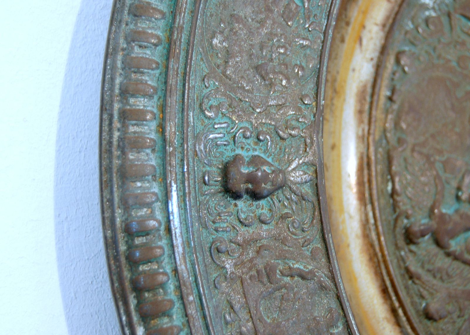 François Briot   Bronze Wall Plaque 19th Century   Diam. 44 Cm   Louvre Museum photo Home Decor