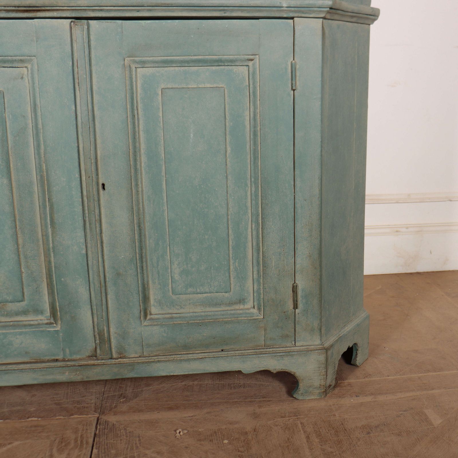 Dutch Glazed Cabinet, 1800s, Antique photo Furniture
