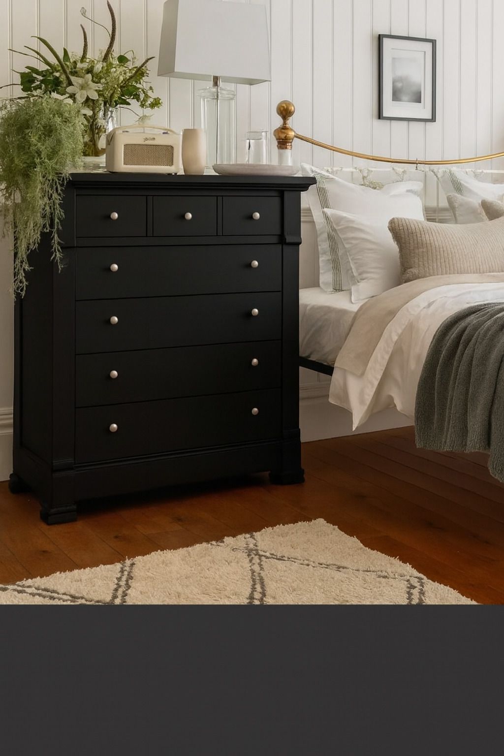 And So To Bed Luxury Painted Chest Of Drawers photo for sale