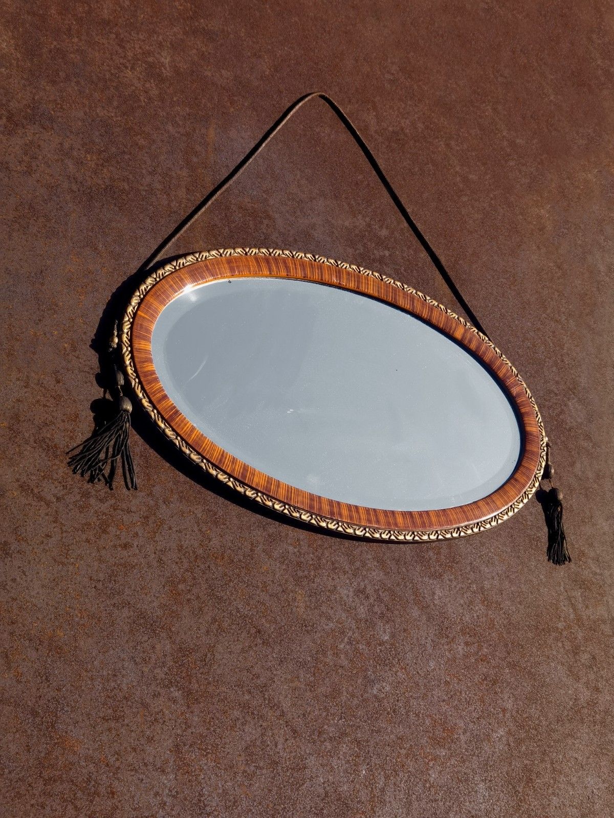 1930 Art Deco Mirror Neo Classical Modernist Bauhaus Ruhlmann Shabby Chic