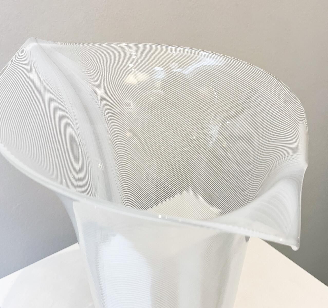 Murano Glass Vase By Tyra Lundgren For Venini, Italy, 1986 photo furniture