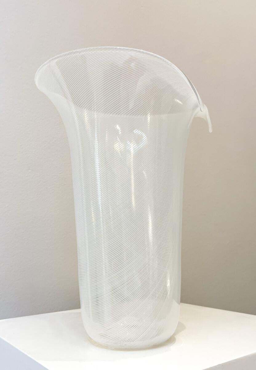 Murano Glass Vase By Tyra Lundgren For Venini, Italy, 1986 photo Home Decor