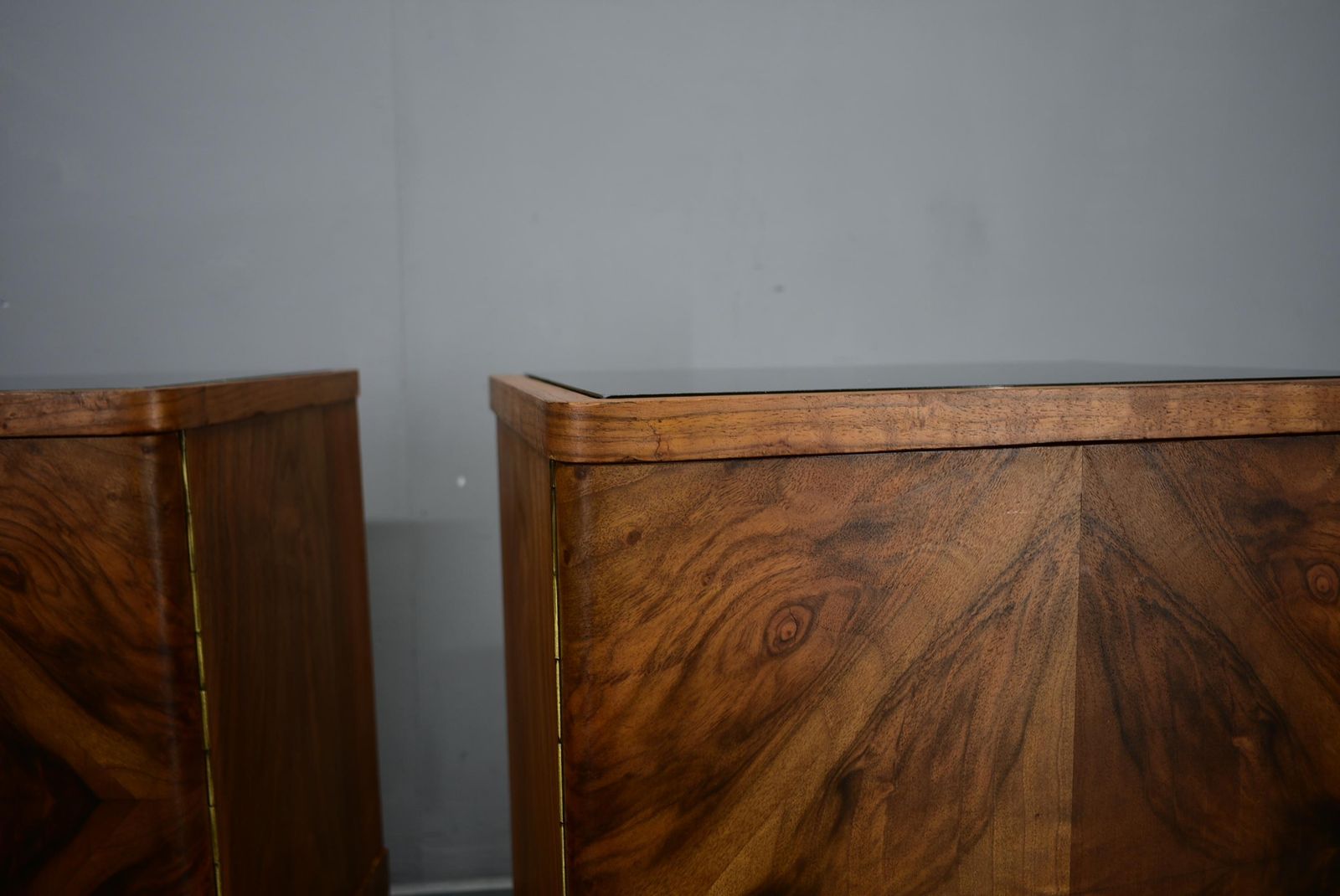 1932s Pair Of Art Deco Bedside Tables, Czechoslovakia photo for sale