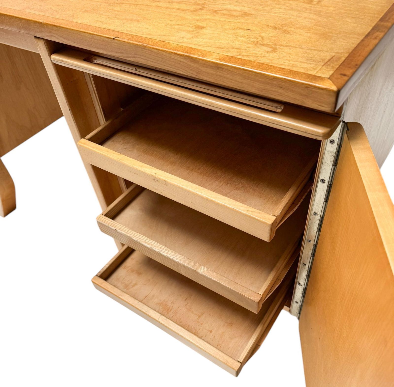 photo vinterior Mid Century Modern Eb04 Desk By Cees Braakman For Pastoe, 1950s