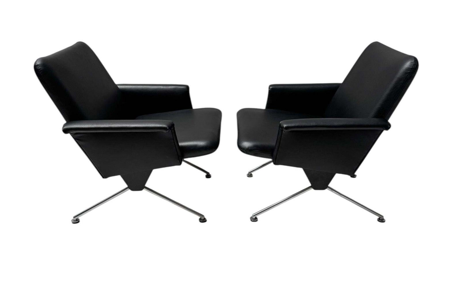 Mid Century Modern Lounge Chairs No. 1432 By Andre Cordemeijer For Gispen, 1961 photo vintage