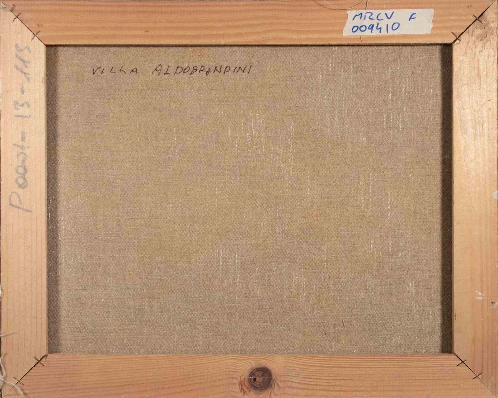 Franco Marzilliview Of Villa Aldobrandini   Frascati   Oil Painting By Franco Marzilli   1970s1970s photo 577.0