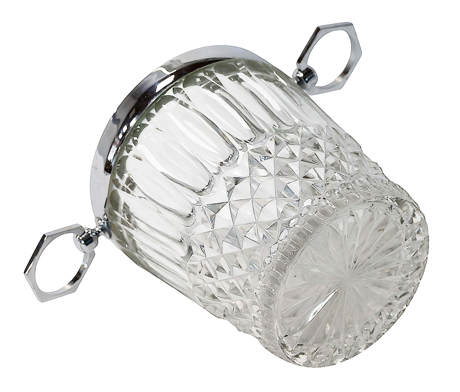 French Hand Made Cut Crystal Champagne Bucket photo Home Decor
