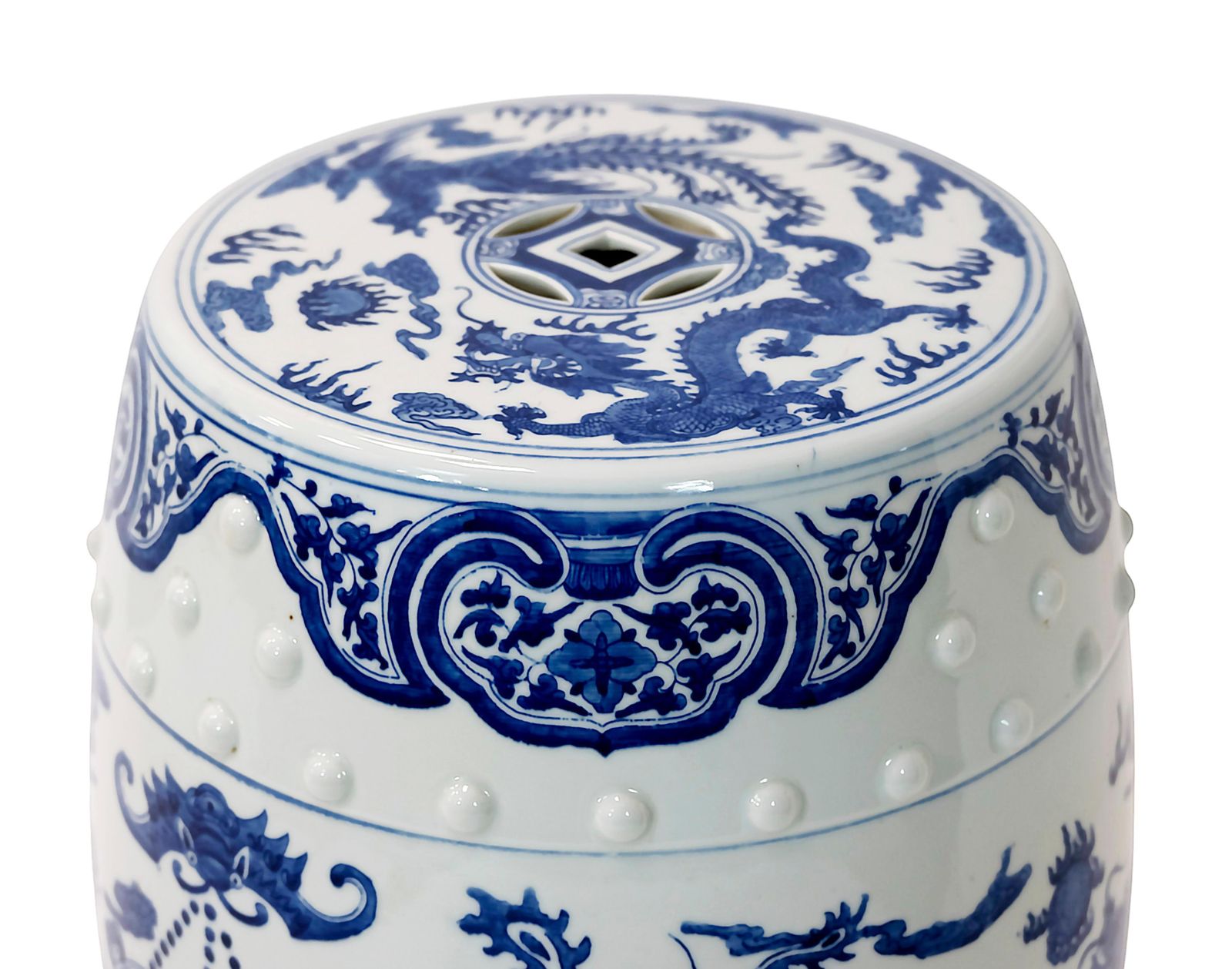 Ceramic Hand Painted Chinese Garden Stool photo Garden Furniture