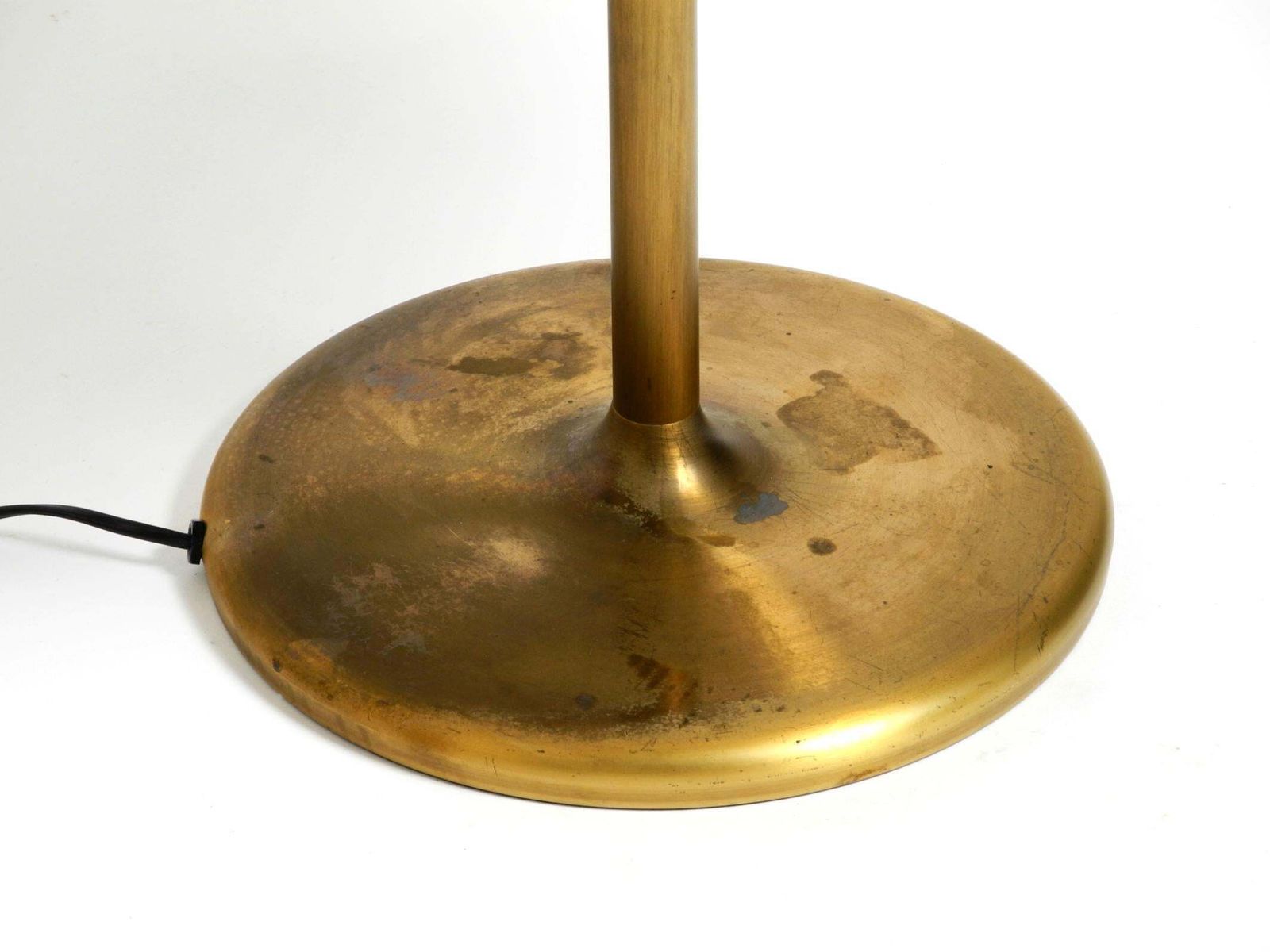 photo furniture Extraordinary Heavy 1960s Xxl Brass Table Lamp By Staff With A Swivel Joint