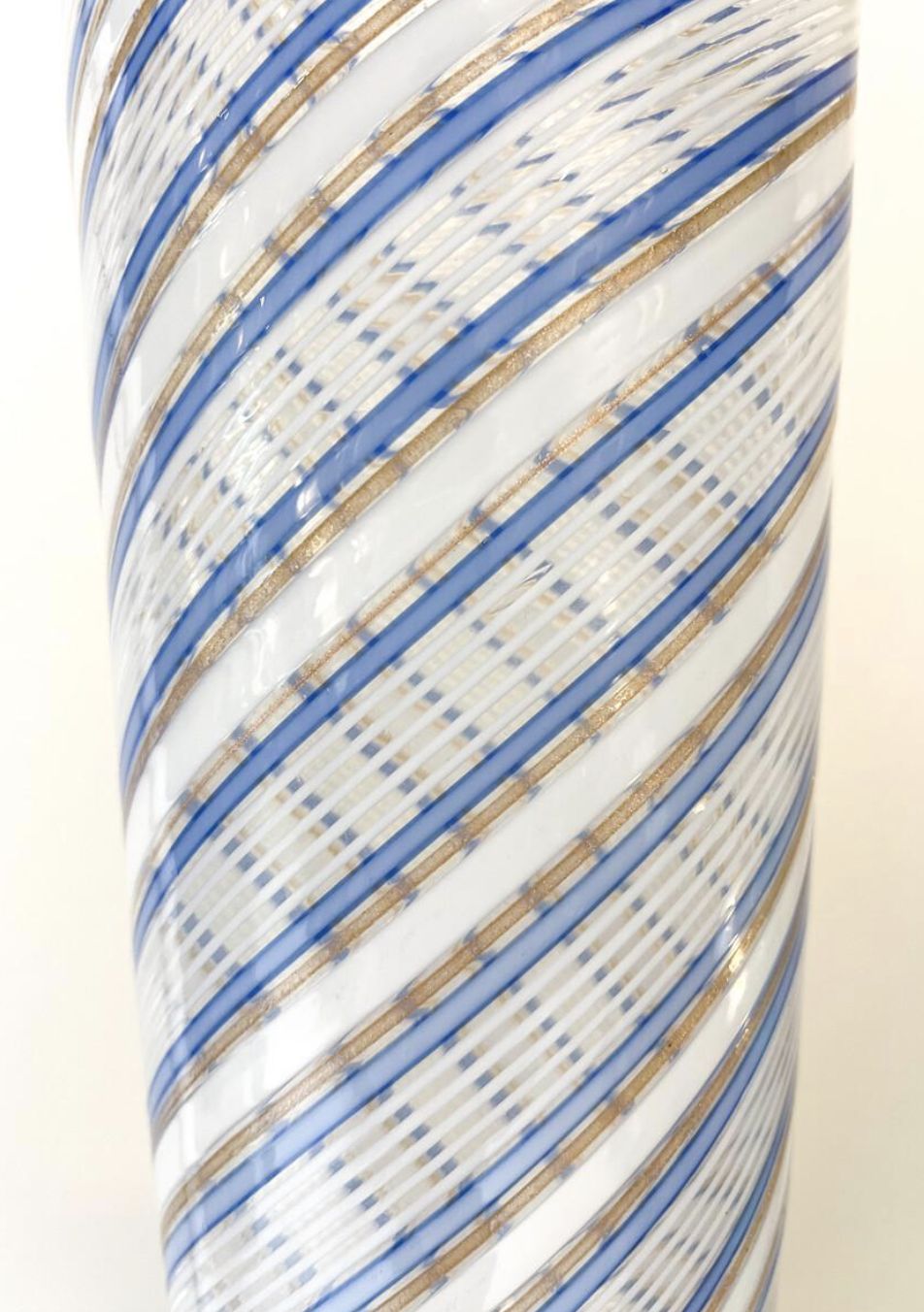 Large Murano Glass Vase By Dino Martens, 1950s photo for sale