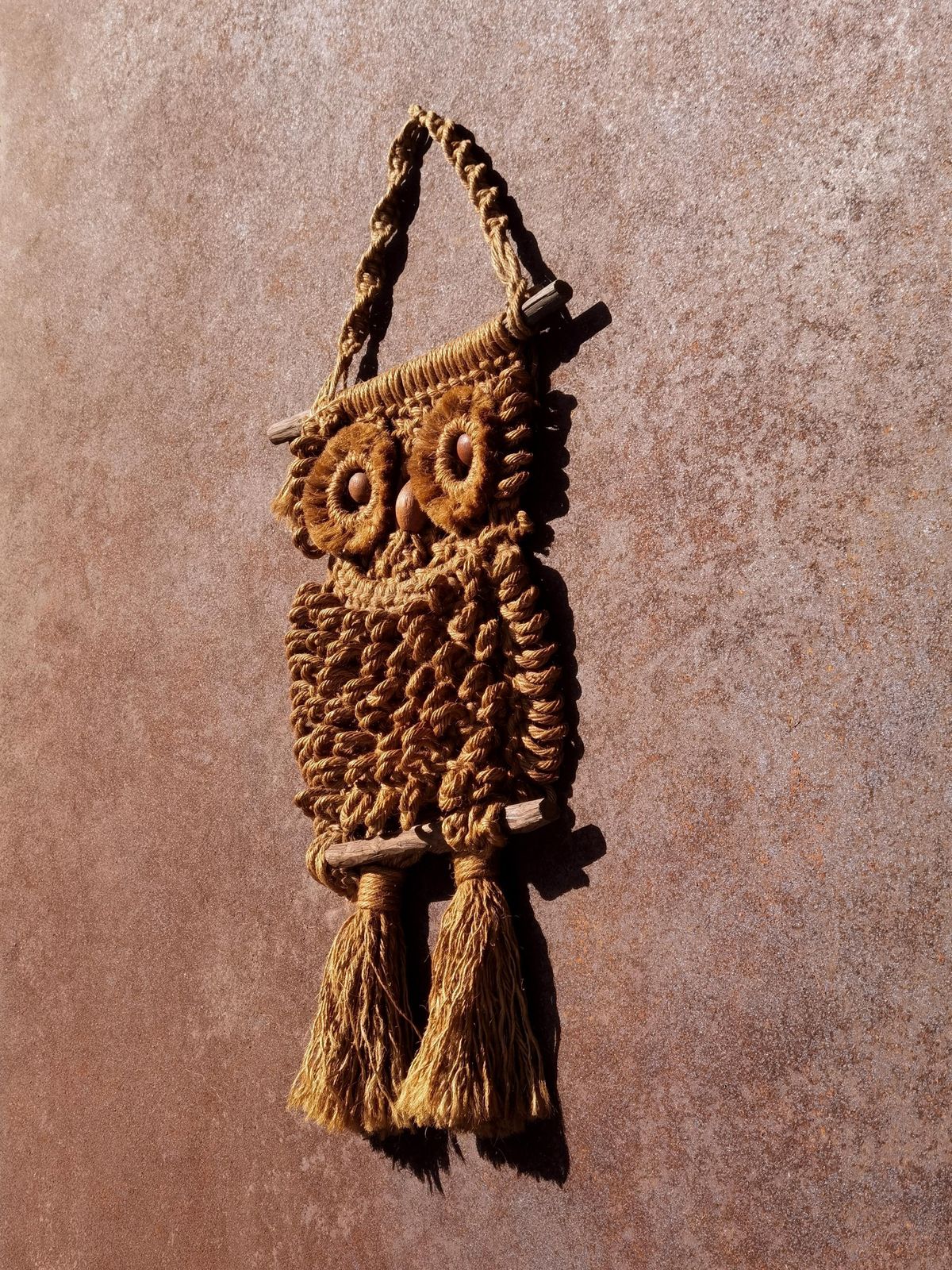 A Rustic Modern Brutalist Primitivist Animalist Owl Wall Sculpture France 1970 photo 2130.0