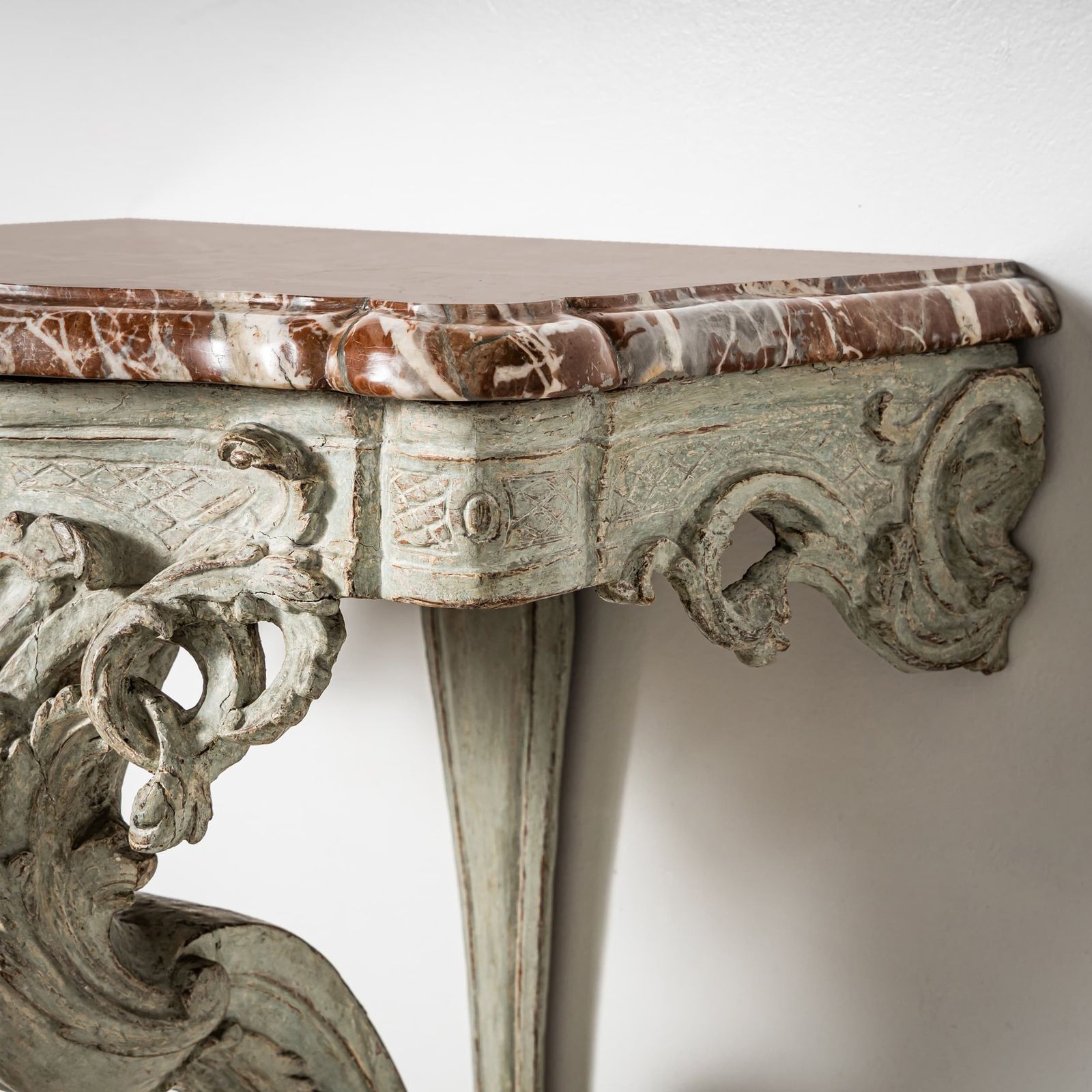 Wall Console With Red Marble Top, Probably France, 2nd Half 18th Century photo buy