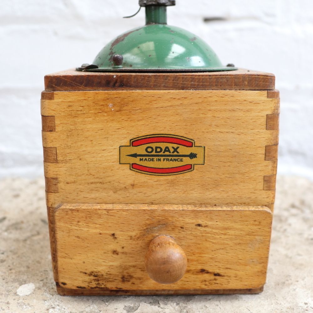 Lovely Vintage Odax Coffee Grinder photo vintage