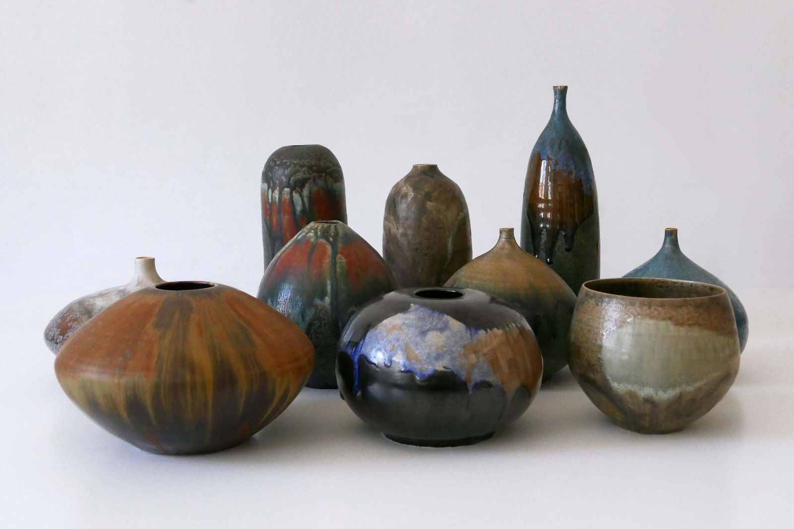 photo buy Vintage Studio Pottery Ceramic Vase No 03 By Ilse Ludwig Korbel Germany 1976